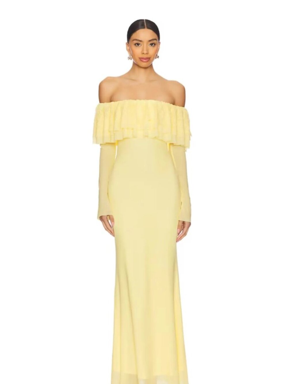 AFRM Betty Dress in Buttercup Small NWT
